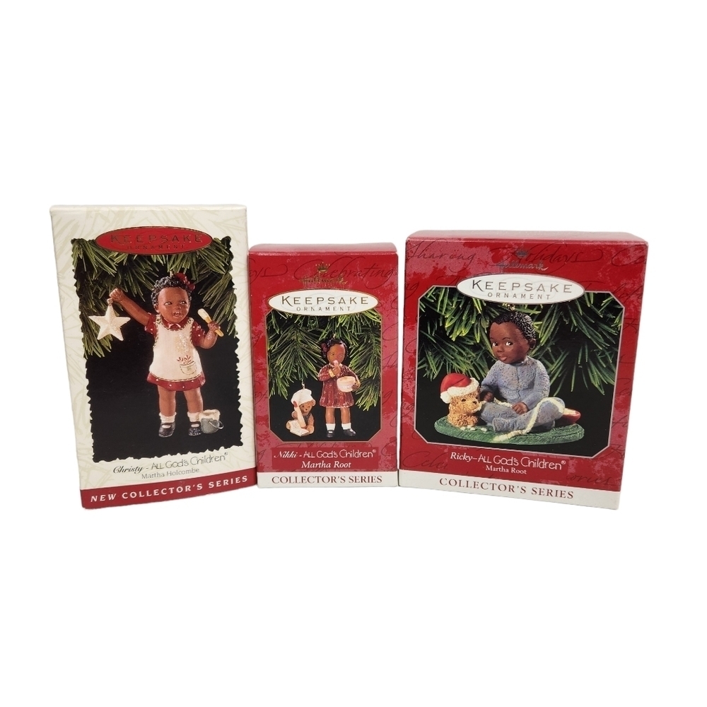 Hallmark Keepsake Ornament All Gods Children Vintage Martha Root Holcomb